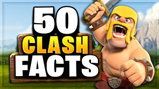 50 Random Facts About Clash of Clans Episode 10 [upl. by Saudra518]