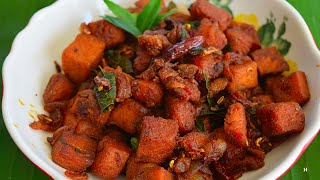 கல்யாண வீட்டு சேனைக்கிழங்கு வறுவல் செய்வது எப்படி sennai kilangu varuval in tamil yam fry in tamil [upl. by Namreh]