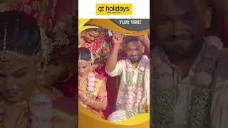 Vijay Nakshatra Wedding😍❤️  Vijay Viruz shorts [upl. by Shawna522]