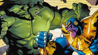 Hulk DOMINATES Thanos [upl. by Icram]