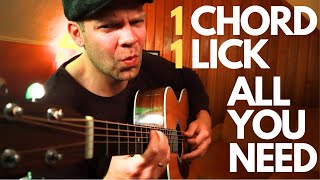 Play THIS EASY Lick on ACOUSTIC Guitar 😍 [upl. by Enehpets367]