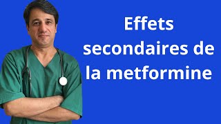 Effets secondaires de la metformine  avec soustitres français [upl. by Eedebez]