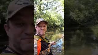 Bass fishing souwilpa creek Alabama [upl. by Assille]