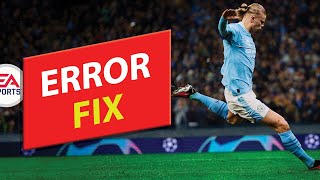 How To Fix EA Sports FC 24 Starting Error  100 WORKING [upl. by Esilec]