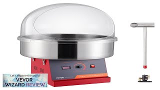 VEVOR Electric Cotton Candy Machine 1000W Candy Floss Maker Commercial Cotton Candy Review [upl. by Edson]