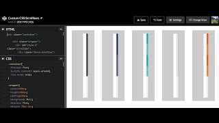 Custom CSS Scrollbars [upl. by Enitnelav479]