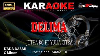 DELIMA DUET  KARAOKE DANGDUT  NADA DASAR C Minor [upl. by Giesecke]