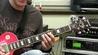 Guitar Lesson  Basic Rock Improvisation [upl. by Neellek193]