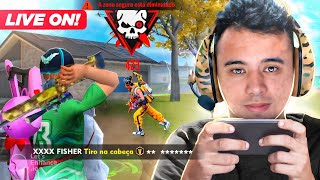 LIVE ON🟢ESSE TIME TA ROUBADO😱FISHER AO VIVO FREEFIRE [upl. by Stock]