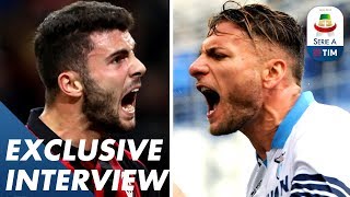 Immobile v Cutrone The Battle of 2 Strikers  Albertini Interview  Serie A [upl. by Renner53]