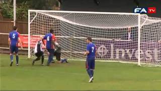 The FA Cup 2011 Extra Preliminary Round  Molesey v Hartley Wintney [upl. by Eanad163]