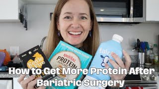 Tips and Tricks to Get More Protein in Your Diet After Bariatric Surgery RNY Gastric Bypass Sleeve [upl. by Chaves]