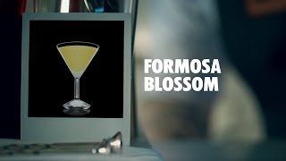 FORMOSA BLOSSOM DRINK RECIPE  HOW TO MIX [upl. by Engapmahc]