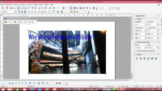 OpenOffice Bild als Hintergrund transparent [upl. by Ttergram306]