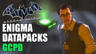 GCPD  Enigma Datapacks  Batman Arkham Origins [upl. by Onurb]