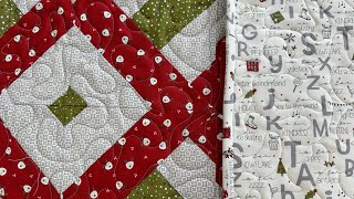 Quick and easy quilted table runner [upl. by Aerdnas]