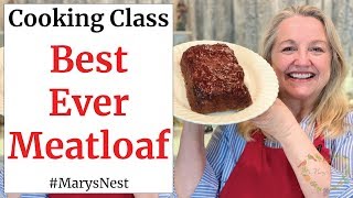 Homemade Meatloaf Recipe  Best Meatloaf Ever [upl. by Eelloh]