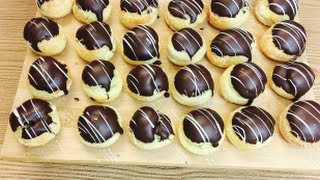 How to make chocolate profiteroles [upl. by Lasala42]