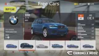 Forza Horizon 2 Xbox 360 JTAG  RGH Trainer By Chr0m3 x MoDz [upl. by Doria417]