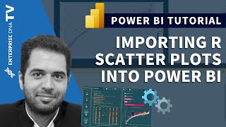 How To Import R Scatter Plots To Power BI [upl. by Enitsuj557]