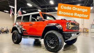 2023 Ford Bronco Raptor Code Orange ✅ [upl. by Anilesor]