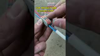 Electric Wire Jointers  Joint Wires Easily without tape viral telugu ytshorts [upl. by Elehcir324]