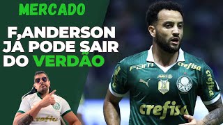 Felipe Anderson já de Saida do Palmeiras [upl. by Gmur]