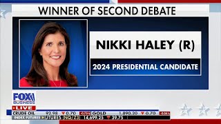 Nikki Haley Wins Second Debate [upl. by Naesal514]