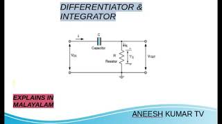 DIFFERENTIATOR AND INTEGRATORMALAYALAM EXPLANATION [upl. by Amiaj249]