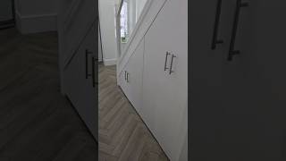 DIY Under Stairs Cupboard Doors diy shorts home [upl. by Eseilenna500]