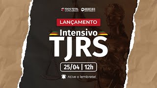 FOCO TOTAL ❘ TJRS  Lançamento Intensivo TJRS com Estudo Por Metas [upl. by Qidas479]