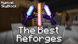 Hypixel SkyBlock reforging guide all the best reforges [upl. by Eitsud35]