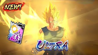 Final Explosion Animation of NEW ULTRA Majin VegetaDragon Ball Legends [upl. by Gazzo]