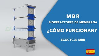 Biorreactores de membrana MBR ¿Cómo funcionan  Ecocycle MBR  Arsimak [upl. by Inus]