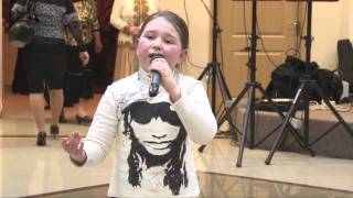 Элина Сосновская  Хыналы пармакъ  Elina Sosnovskaya singer STL Studio 2012 [upl. by Lrigybab]