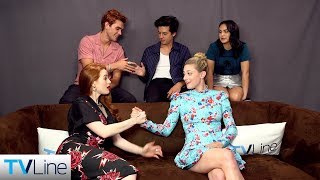 “Riverdale” Cast Talk Season 4 Luke Perry Tribute Episode and Lili’s “Hustlers” Role  E News [upl. by Goltz816]