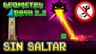 SIN SALTAR vs JEFE FINAL de Geometry Dash  THE TOWER [upl. by Eylsel]