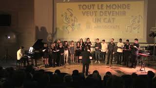 Tout le monde veut devenir un Cat Les Aristochats  Chorale  Concert Mai 2022 [upl. by Anderegg]