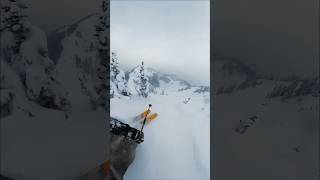 Grubstake Peak pow laps  Crystal Mountain powderski [upl. by Fawcette]