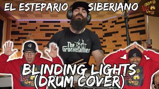 THE WEEKND NEEDED THIS DUDE  Americans React to BLINDING LIGHTS  THE WEEKND DRUM COVER [upl. by Roxana389]