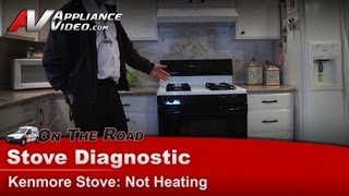 Kenmore Stove Repair  Not Heating  Igniter [upl. by Razec287]