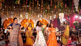 Nadiyon Paar Mehndi Dance Performance  Just Wedding Stuff  Girls Group Wedding Dance Performance [upl. by Easlehc]