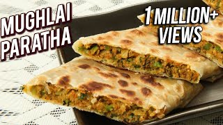 Mughlai Paratha Recipe  Easy Veg Moglai Paratha  Paneer Stuffed Paratha  Ruchi [upl. by Irafat]