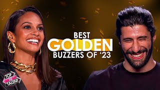 Top 10 BEST GOLDEN BUZZERS on Got Talent 2023 So Far [upl. by Iasi901]