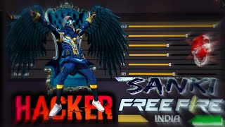 HACKER SANKI 444 FREE FIRE INDIA SENSITIVITY HEADSHOT CONFIG [upl. by Eleumas934]