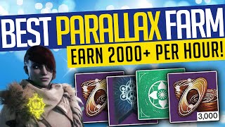 Destiny 2  BEST PARALLAX TRAJECTORY FARM How To Farm 2000 Per Hour Season of the Lost [upl. by Forcier]