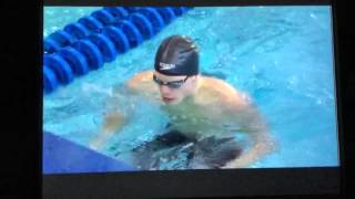 2016 NCAA 200y free Townley Haas NCAA record [upl. by Lainad993]