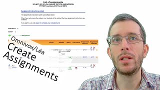 OmnivoxLéa Create an assignment with dropbox [upl. by Annadal380]