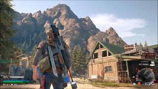 Days Gone  Hot Springs Encampment  Open World Free Roam Gameplay PS4 HD 1080p60FPS [upl. by Dowd]