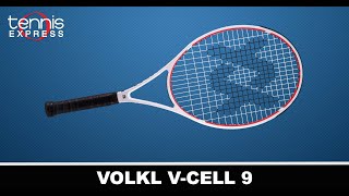 Volkl VCell 9 Tennis Racquet Review  Tennis Express [upl. by Iggam]